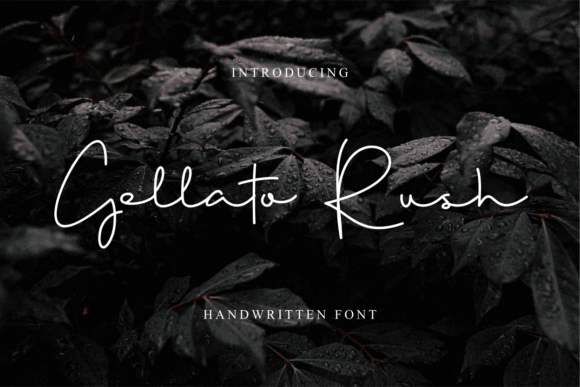 Gellato Rush Font