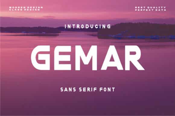 Gemar Font