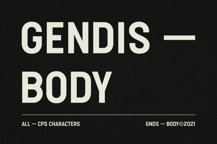 Gendis Body Font