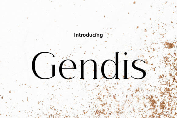 Gendis Font