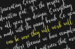 Generating Font