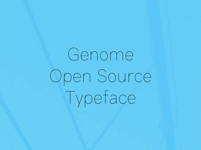 Genome — Open Source Typeface