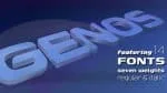 Genos Sans Serif Font Family [14-Weights]