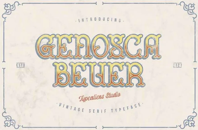 Genosca Beuer Font