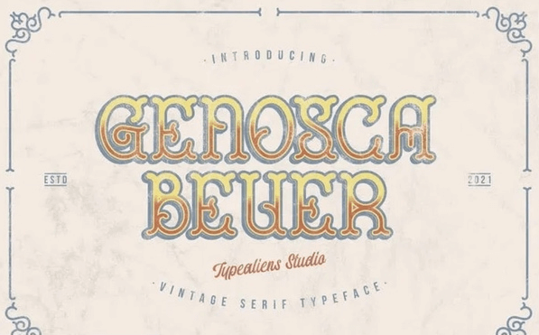 Genosca Beuer Font