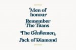 Gentlemen Revival - A Decorative Display Font