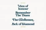Gentlemen Revival - A Decorative Display Font