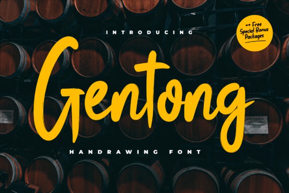 Gentong Font