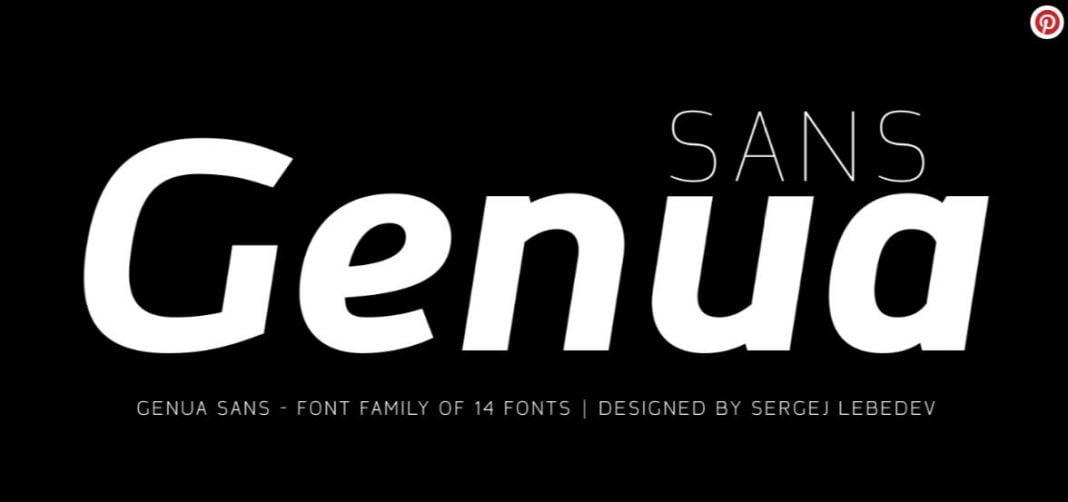Genua sans family Font