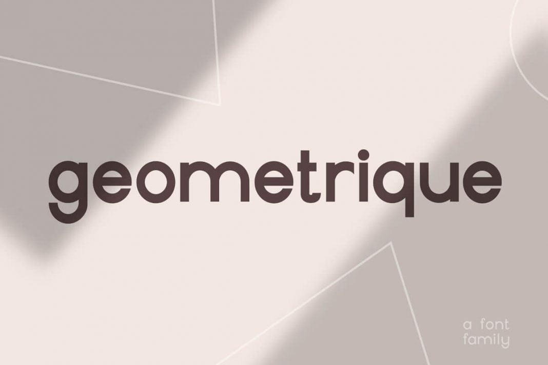 Geometrique Sans Font Family
