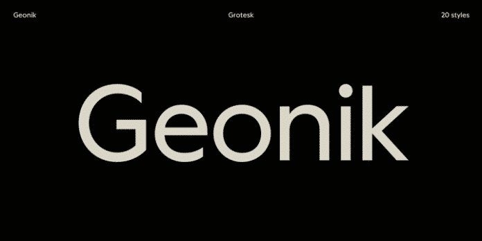 Geonik Font Family