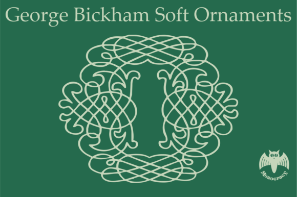 George Bickham Soft Ornament Font