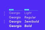 George Sans Geometric Typeface