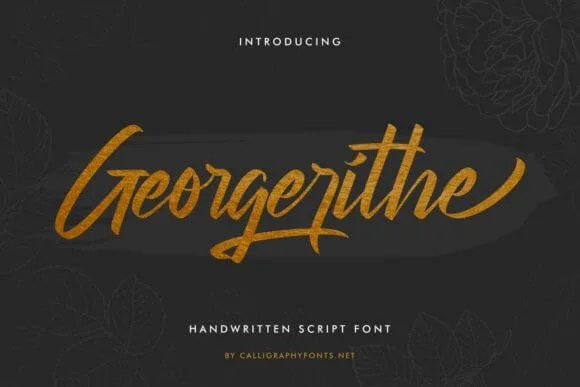 Georgerithe Font