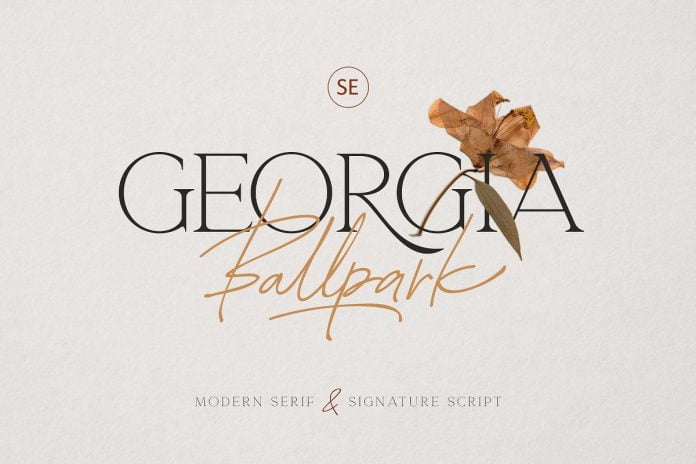 Georgia Ballpark - FONT DUO
