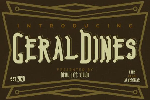Geraldines Font