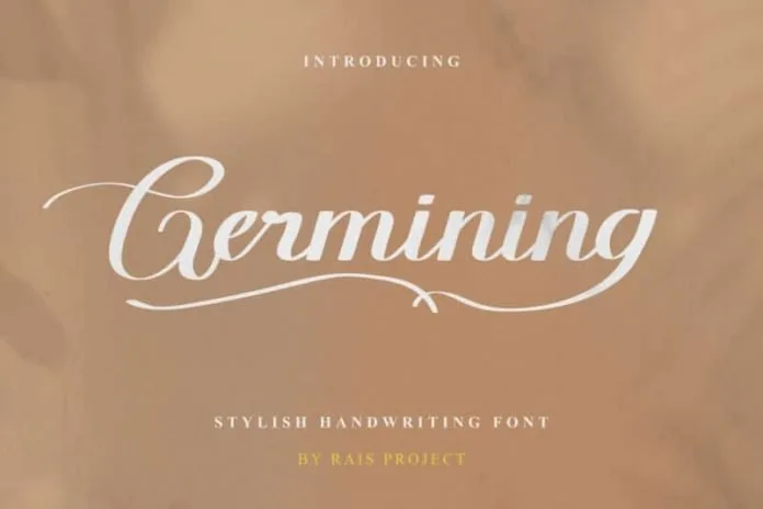 Germining Font