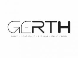 Gerth Font
