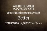 Getter Font