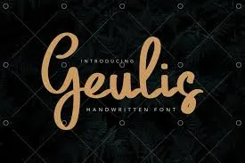 Geulis Stylish Font