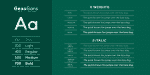 Gexo Sans Font Family