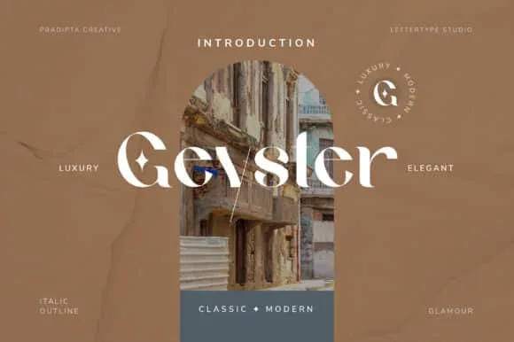 Geyster Serif Font
