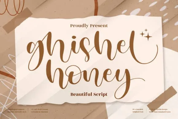 Ghisel Honey Font