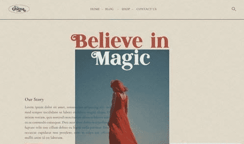 Ghitna - Retro Serif Font Ghitna - Retro Serif Font