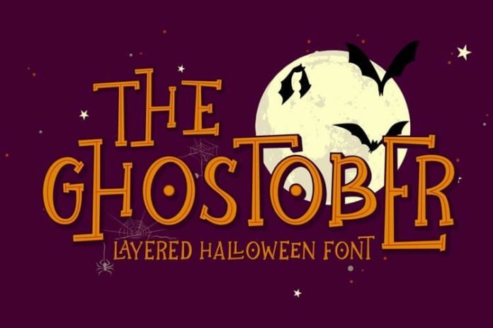 Ghostober Halloween Layered Font