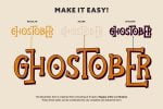 Ghostober Halloween Layered Font