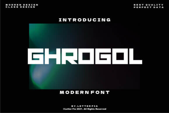 Ghrogol Font