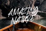 Giant Brush Font