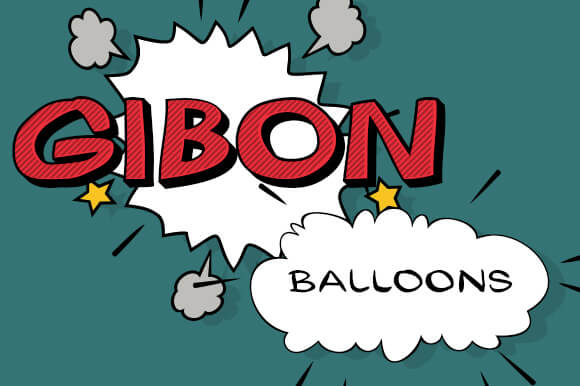 Gibon Balloons Font
