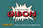Gibon Balloons Font