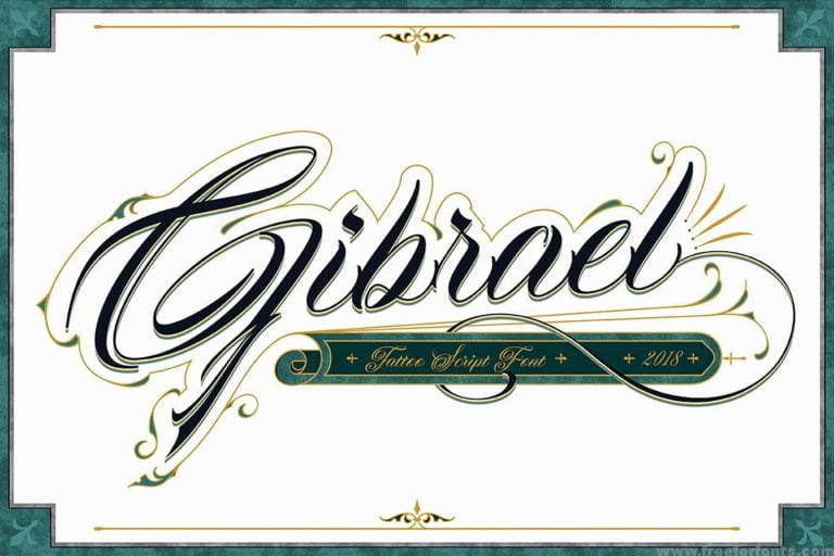 Gibrael Font Free Download