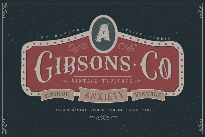 Gibsons Co Font Family Font