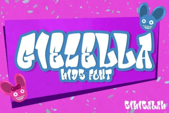 Giecella Kids Font
