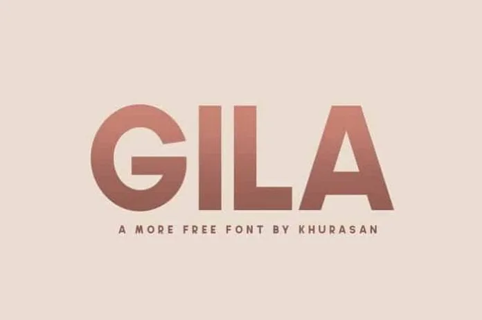 Gila Sans Serif Font Family