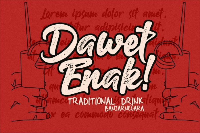 Gilberto a Stylish Brush Font