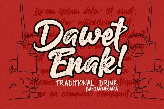 Gilberto a Stylish Brush Font