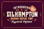 Gilhampton - Organic Typeface