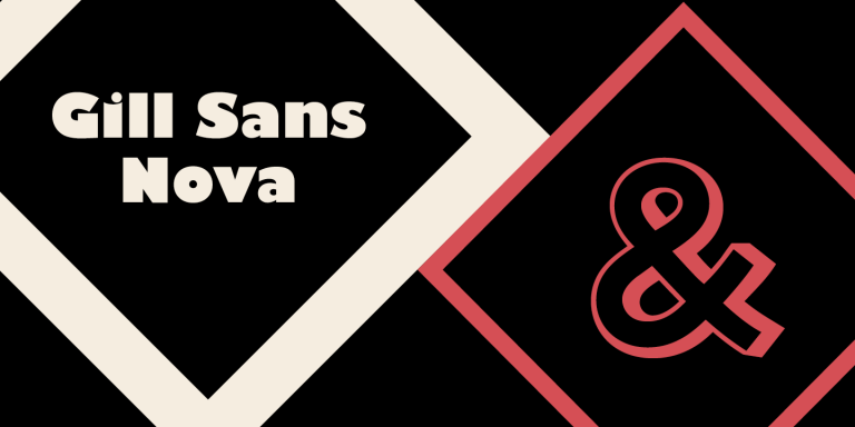 Gill Sans Nova Font