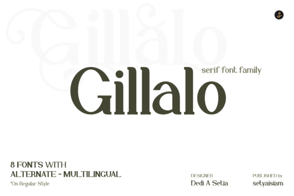 Gillalo Font