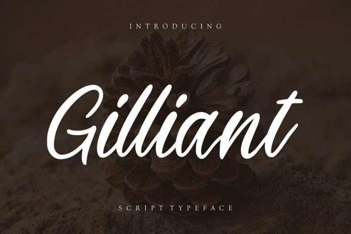 Gilliant Script Typeface