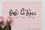 Gillter Signature Font