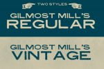 Gilmost Mill’s TP Font