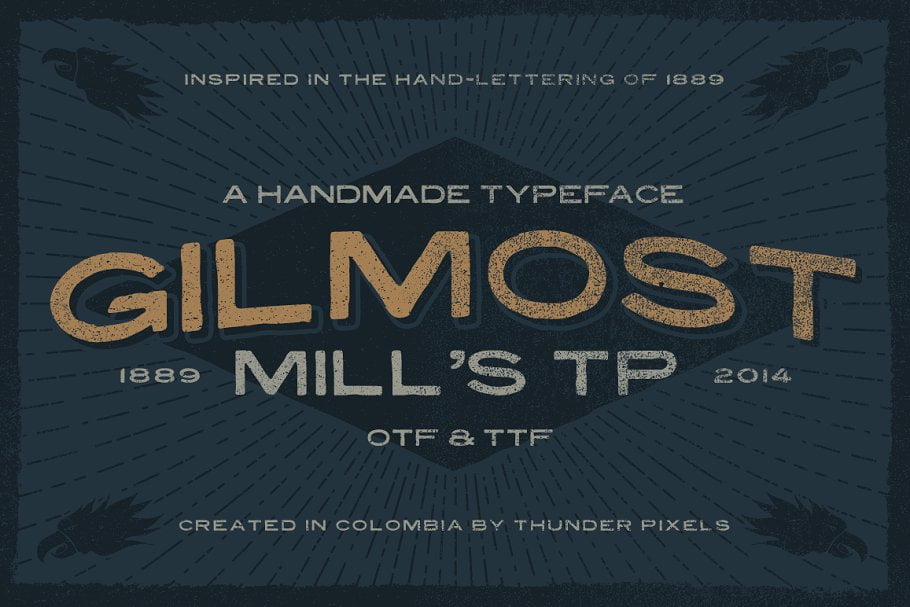 Gilmost Mill’s TP Font