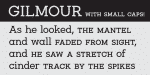 Gilmour Font