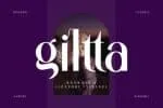 Giltta Font