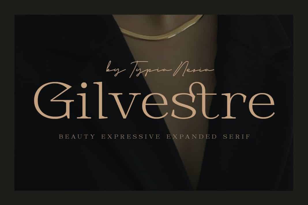 Gilvestre - Beauty Luxury Expanded Serif Font